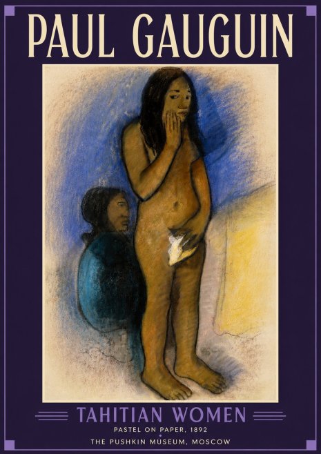 Paul Gauguin Tahitian Women No5 - Póster