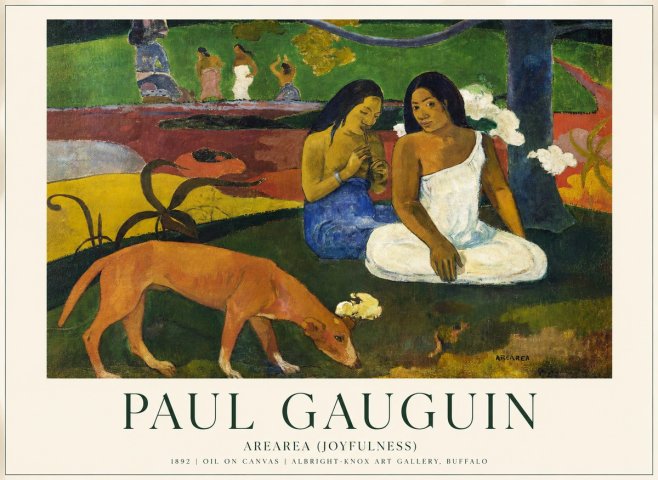 Paul Gauguin Arearea (Joyfulness) No1 - Póster