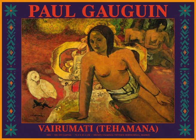 Paul Gauguin Vairumati (Tehamana) No2 - Póster