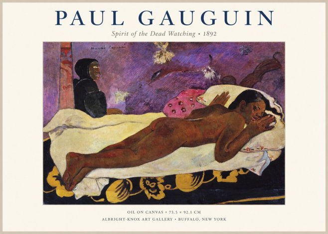 Paul Gauguin Manao Tupapau (the Spirit of the Dead Watches) No5 - Póster