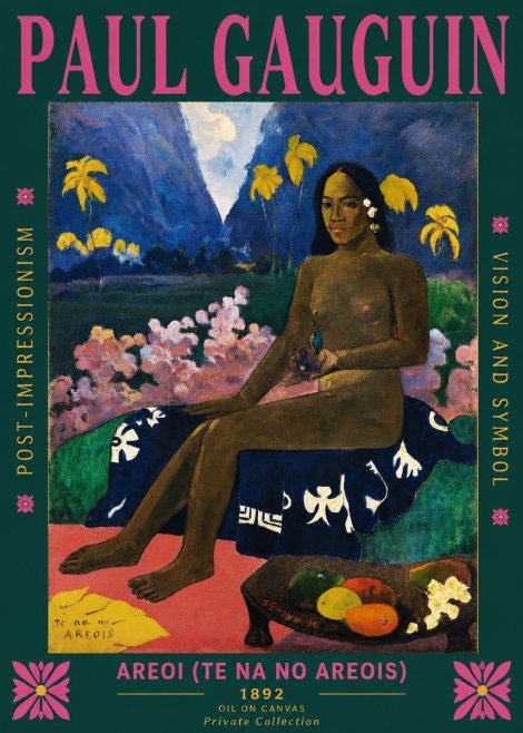 Paul Gauguin Te Na No Areois (the Seed of the Areoi) No6 - Póster