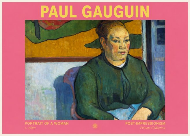 Paul Gauguin Portrait of a Woman No2 - Póster
