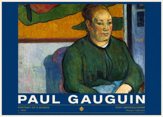 Paul Gauguin Portrait of a Woman No3 - Póster