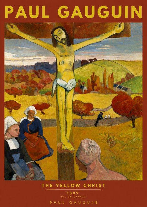 Paul Gauguin The Yellow Christ No2 - Póster