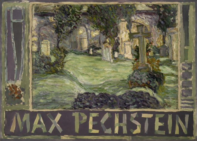 Max Pechstein Cemetery No1 - Póster