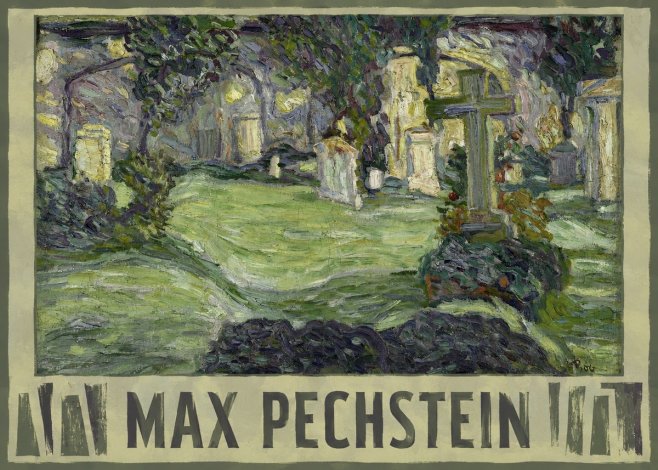 Max Pechstein Cemetery No3 - Póster