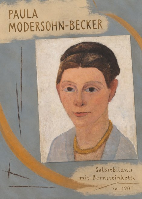Paula Modersohn-Becker Selbstbildnis Mit Bernsteinkette No2 - Póster