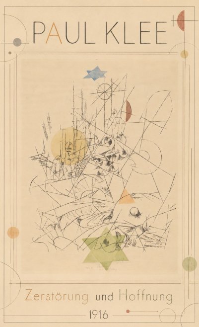 Paul Klee Zerstörung Und Hoffnung I No1 - Póster