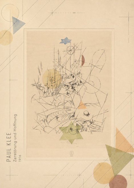 Paul Klee Zerstörung Und Hoffnung I No3 - Póster
