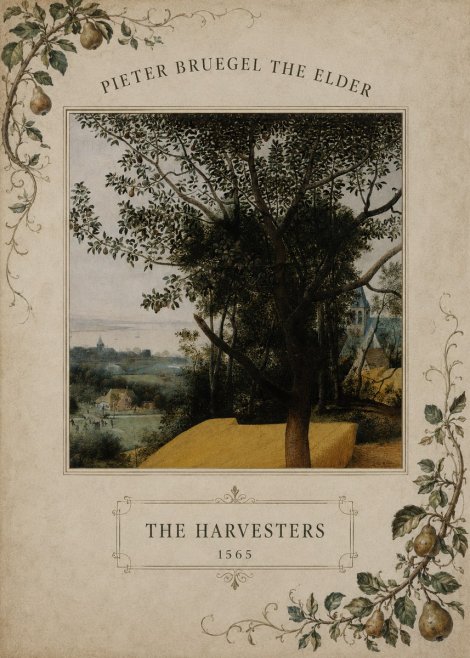 Pieter Bruegel The Harvesters III No6 - Póster