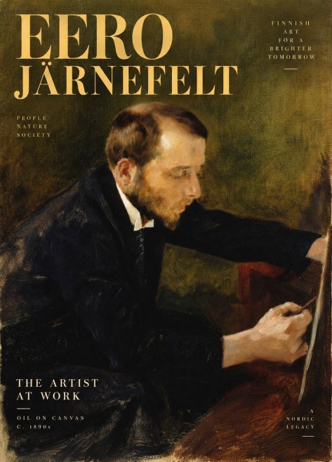 Eero Järnefelt Portrait of the Artist No3 - Póster