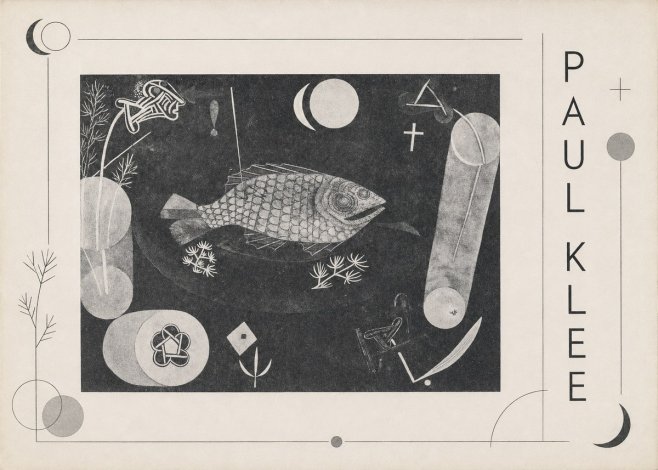 Paul Klee Abstract Fish No2 - Póster