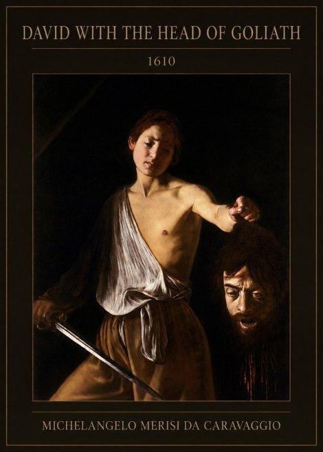 Michelangelo Merisi da Caravaggio David with the Head of Goliath III No1 - Póster