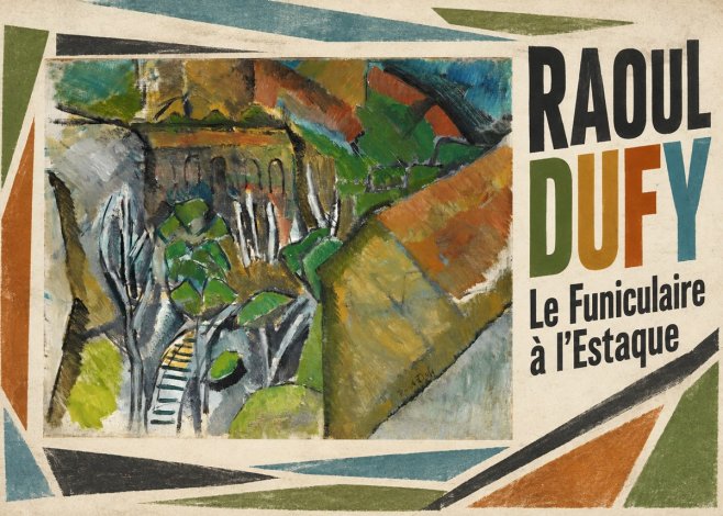 Raoul Dufy Le Funiculaire À L'estaque No2 - Póster
