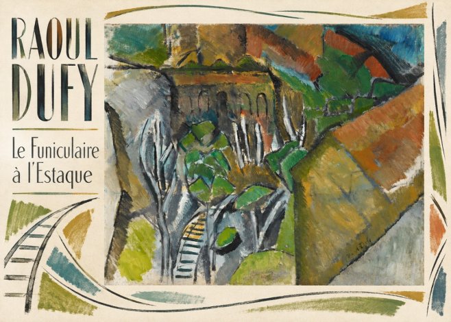 Raoul Dufy Le Funiculaire À L'estaque No3 - Póster