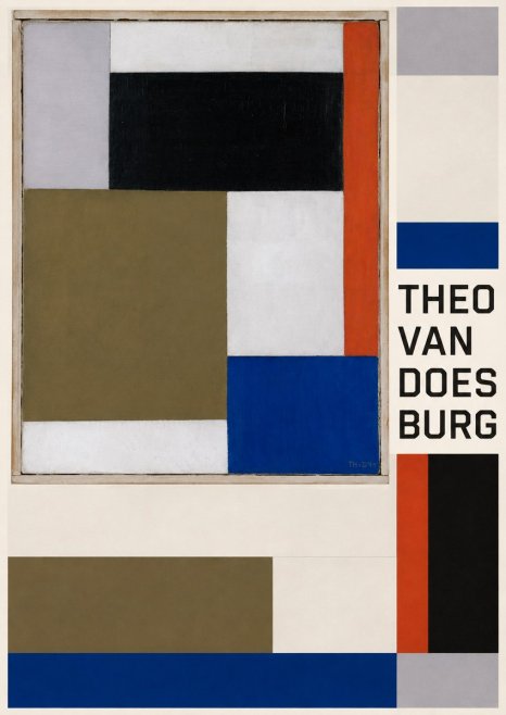 Theo van Doesburg Composition Xxii No2 - Póster