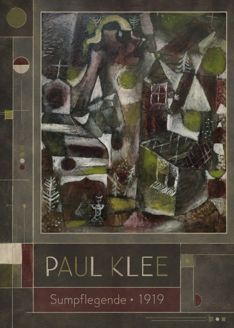 Paul Klee Sumpflegende II No2 - Póster