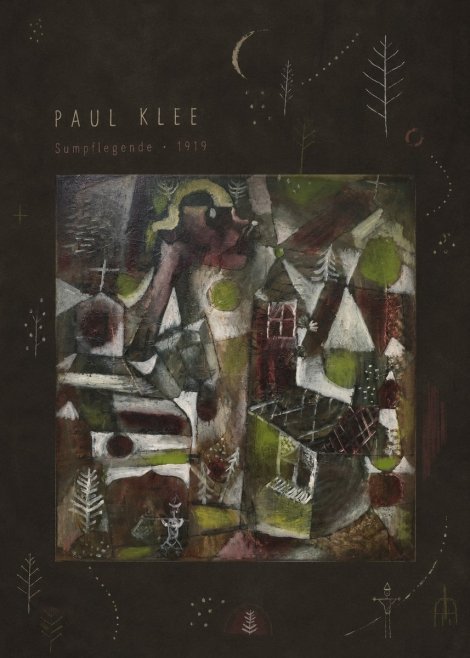 Paul Klee Sumpflegende II No3 - Póster