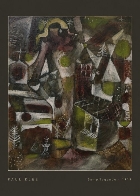 Paul Klee Sumpflegende II No5 - Póster