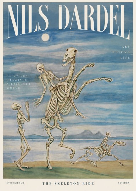 Nils Dardel The Dancer No3 - Póster
