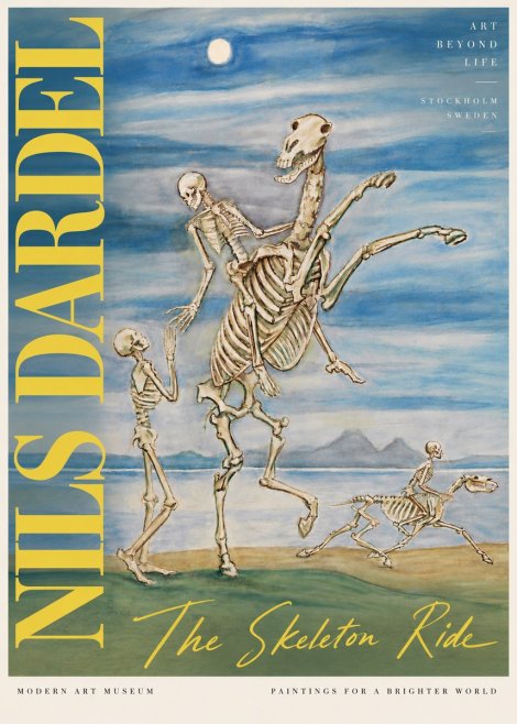 Nils Dardel The Dancer No6 - Póster