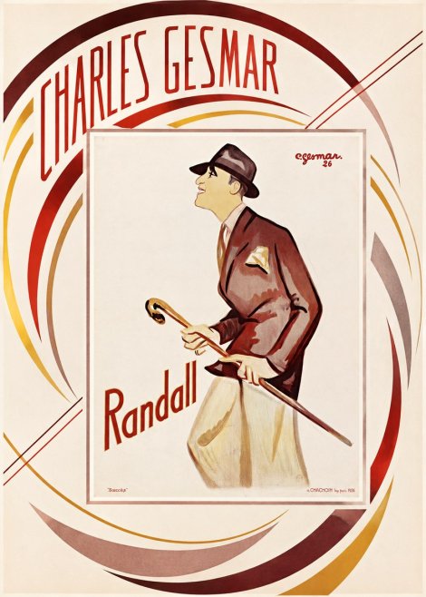 Charles Gesmar Randall I No6 - Póster