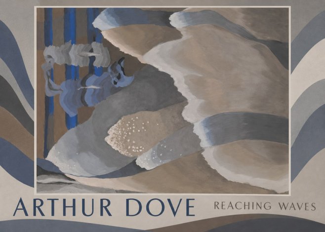 Arthur Dove Reaching Waves No1 - Póster