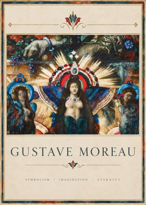 Gustave Moreau L'apparition I No4 - Póster