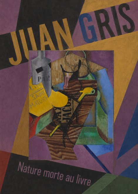 Juan Gris Nature Morte Au Livre No4 - Póster