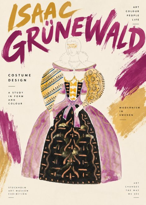 Isaac Grünewald Costume Design V No2 - Póster