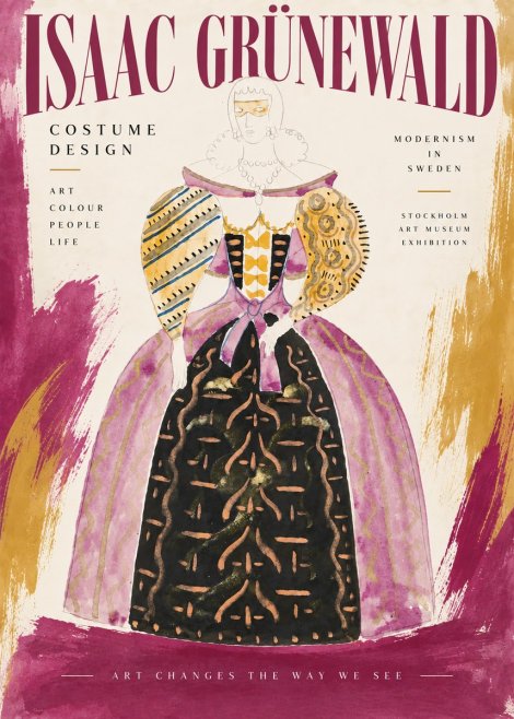 Isaac Grünewald Costume Design V No5 - Póster