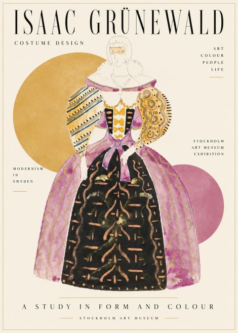 Isaac Grünewald Costume Design V No6 - Póster