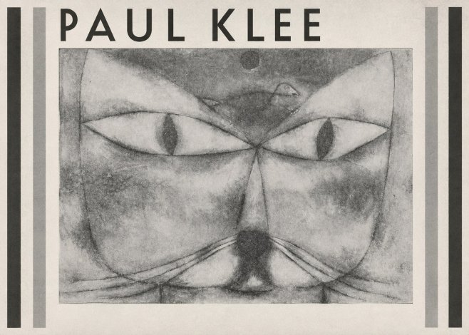 Paul Klee Cat and Bird No1 - Póster