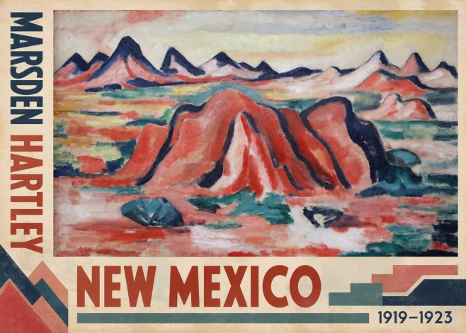 Marsden Hartley New Mexico No2 - Póster