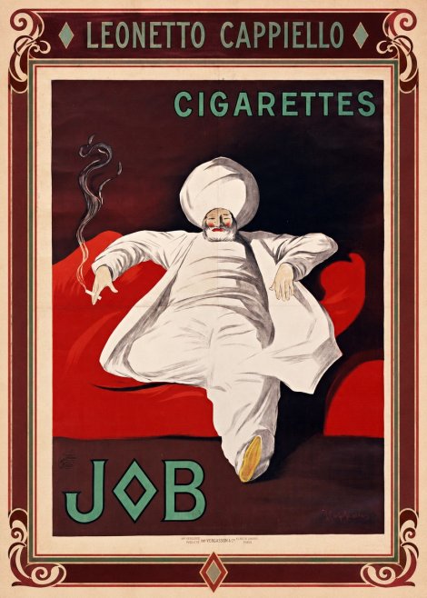 Leonetto Cappiello Job Cigarettes No1 - Póster