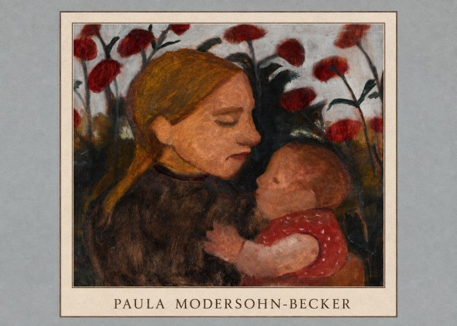 Paula Modersohn-Becker Mother and Child No4 - Póster