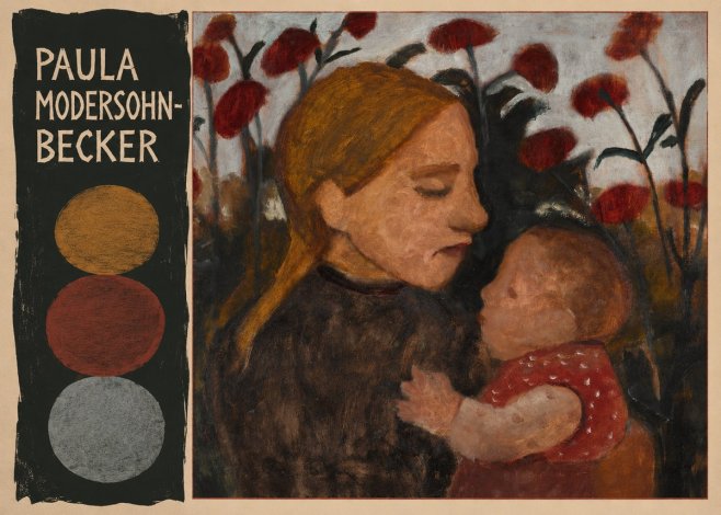 Paula Modersohn-Becker Mother and Child No5 - Póster