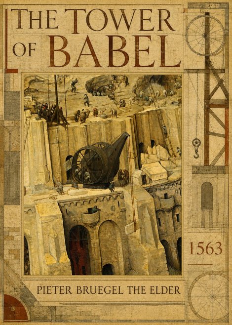 Pieter Bruegel The Tower of Babel VII No6 - Póster
