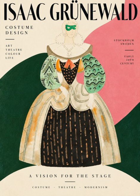 Isaac Grünewald Costume for the Theatre No5 - Póster