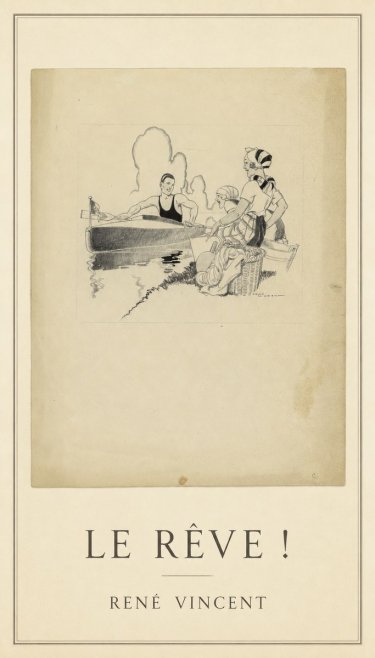 René Vincent Le Rêve ! No1 - Póster