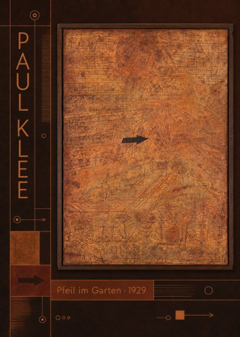 Paul Klee Pfeil Im Garten No2 - Póster