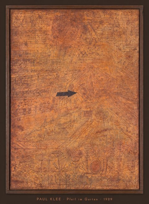 Paul Klee Pfeil Im Garten No4 - Póster