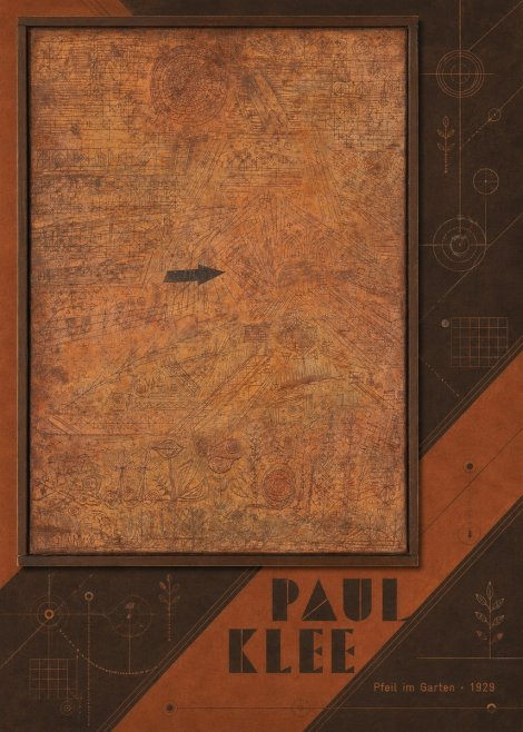 Paul Klee Pfeil Im Garten No5 - Póster
