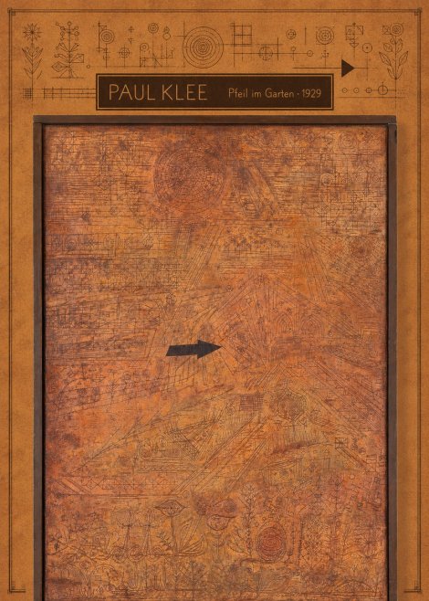 Paul Klee Pfeil Im Garten No6 - Póster