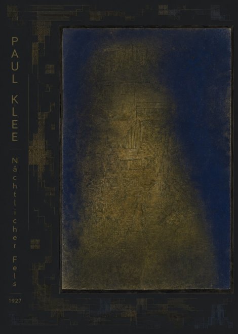 Paul Klee Nächtlicher Fels No4 - Póster