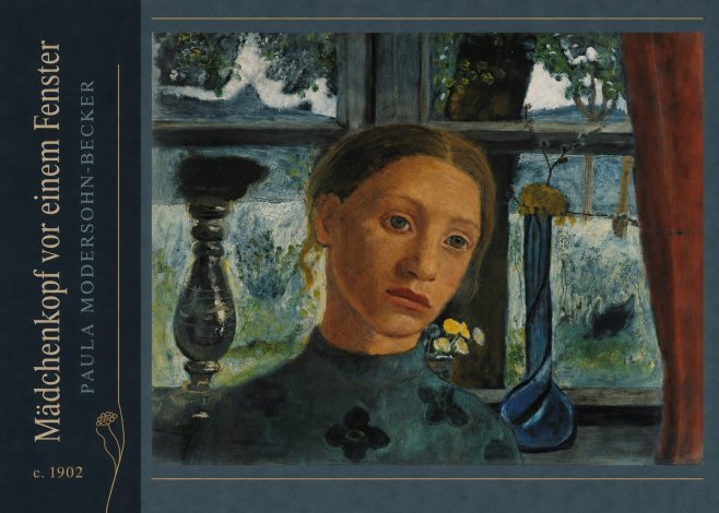 Paula Modersohn-Becker Mädchenkopf Vor Einem Fenster No2 - Póster
