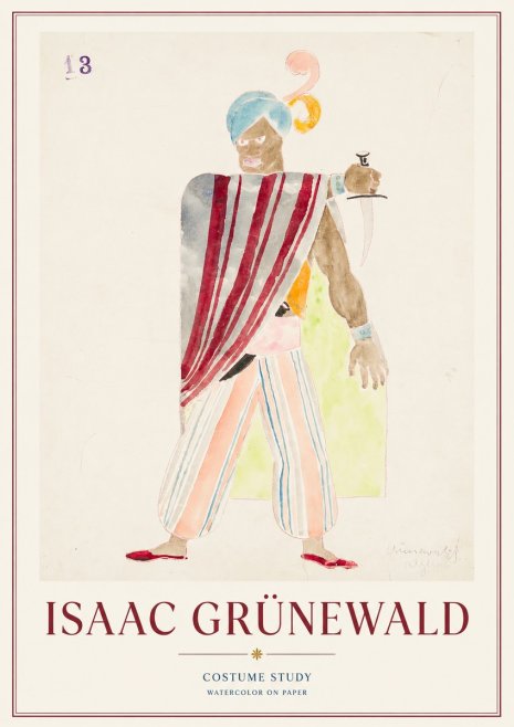 Isaac Grünewald Costume Study III No1 - Póster