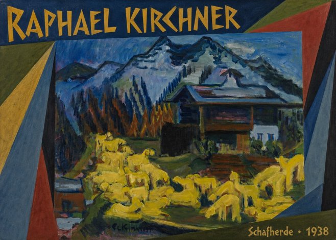 Raphael Kirchner Schafherde No2 - Póster