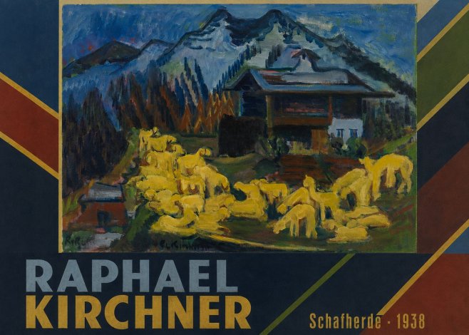 Raphael Kirchner Schafherde No4 - Póster