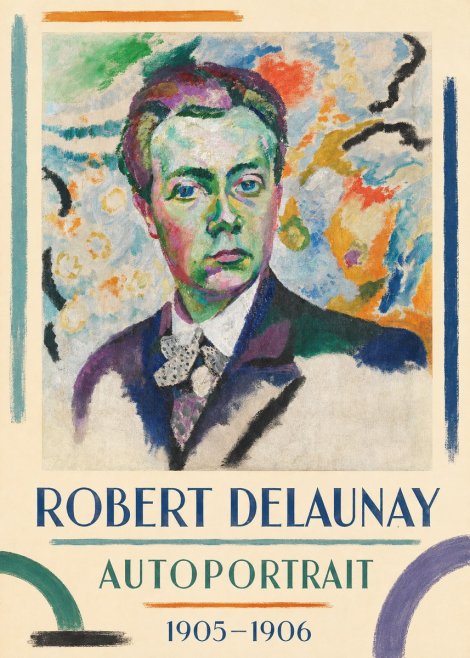 Robert Delaunay Autoportrait No1 - Póster
